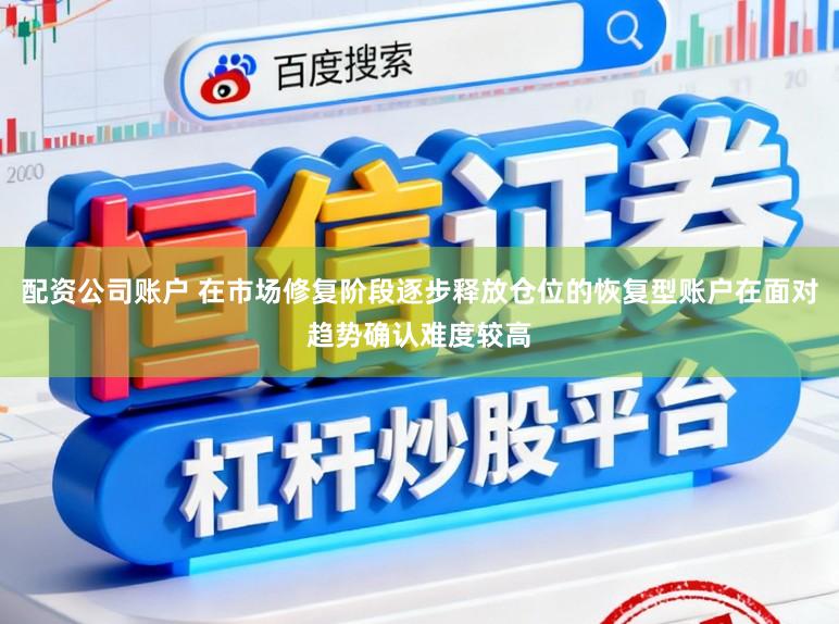 配资公司账户 在市场修复阶段逐步释放仓位的恢复型账户在面对趋势确认难度较高