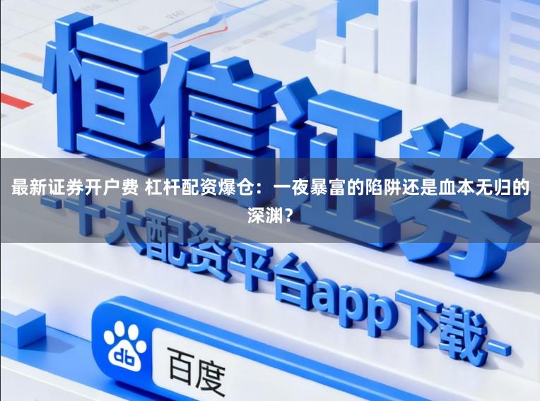 最新证券开户费 杠杆配资爆仓：一夜暴富的陷阱还是血本无归的深渊？