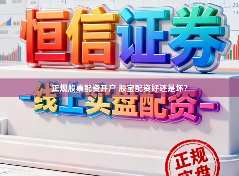 正规股票配资开户 股宝配资好还是坏？